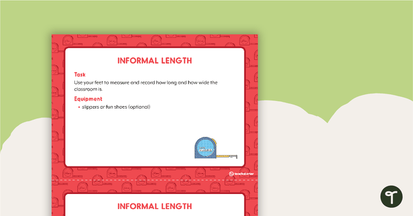 Go to Informal Measurement - Task Cards teaching resource