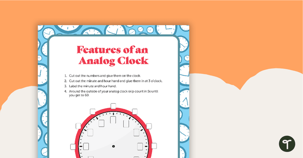 Go to Analog Clock Features teaching resource