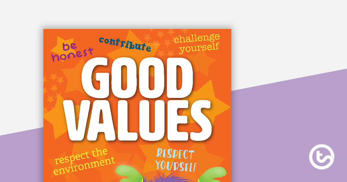 Good Values Poster teaching-resource