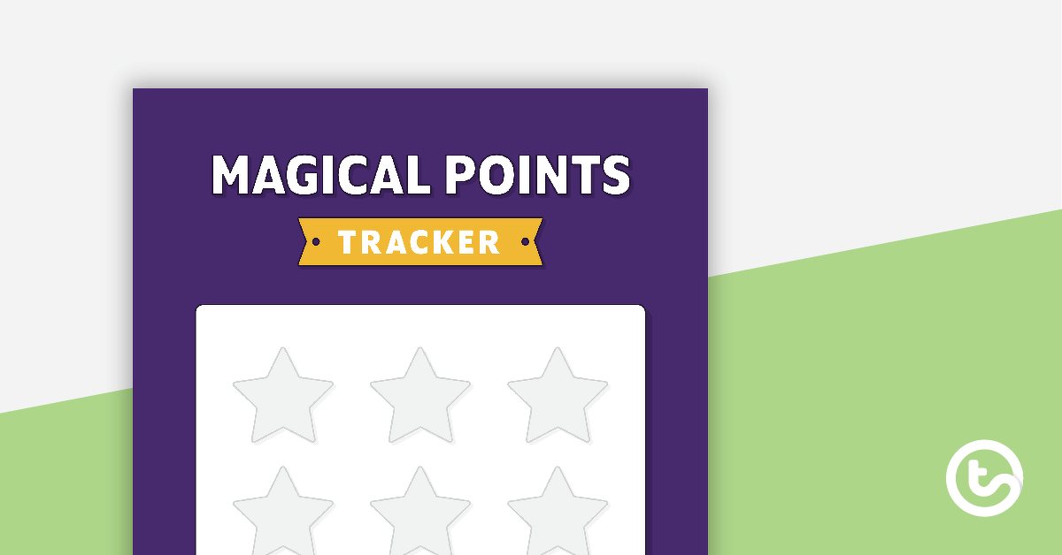 Mystery Student Magical Points Tracker teaching-resource