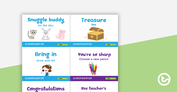 Go to Classroom Reward Coupons - Primary Grades teaching resource