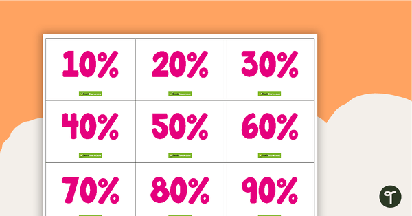 Go to Fraction, Decimal and Percentage Match-Up Game teaching resource