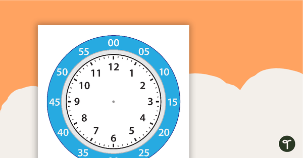 Go to 12-Hour Clock Template teaching resource