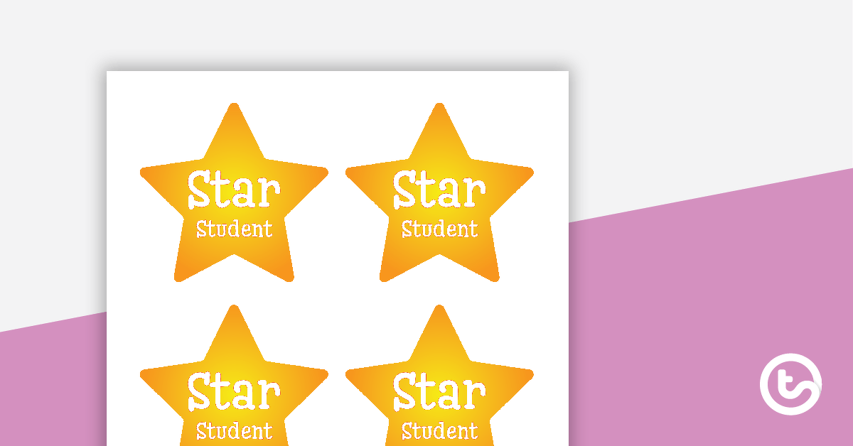 Stars - Star Student Badges teaching-resource