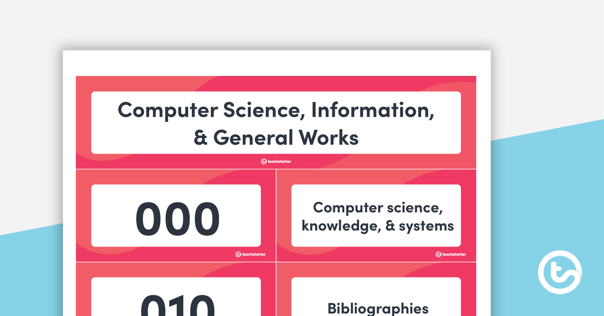 Dewey Decimal Classes Flashcards teaching-resource