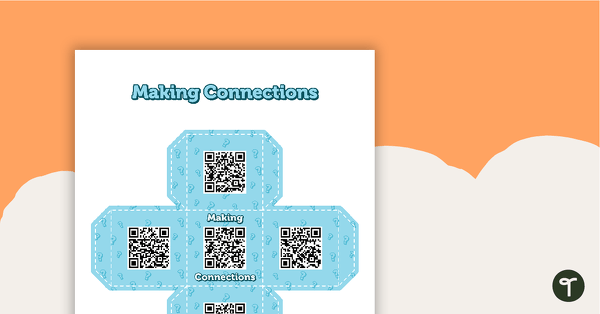 Go to QR Code Reading Comprehension Strategy Question Cubes teaching resource