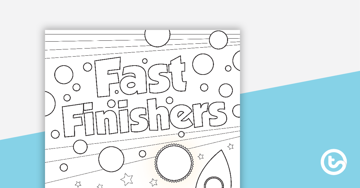 Fast Finisher Booklet - Middle Primary teaching-resource