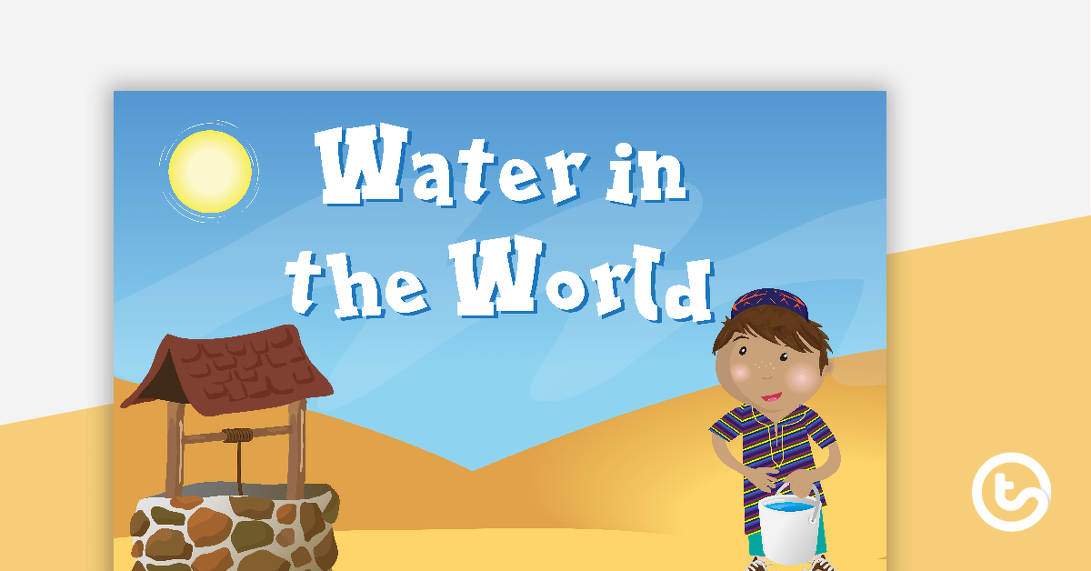 Water in the World - Geography Word Wall Vocabulary teaching-resource