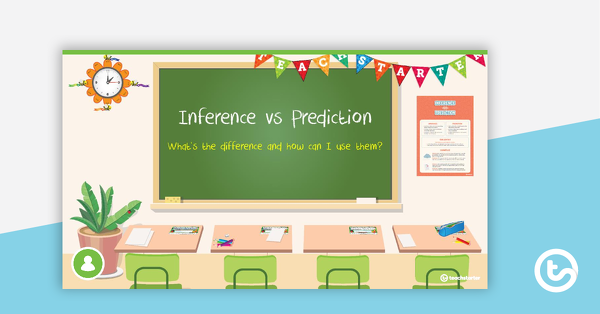 Go to Inference vs Prediction - Presentation teaching resource