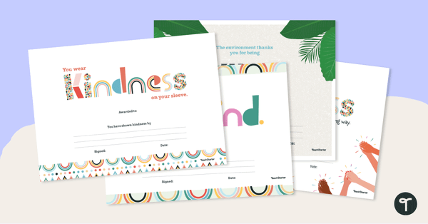 Go to Kindness Award Pack teaching resource