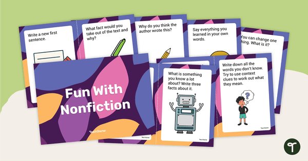 Go to Fun With Nonfiction Task Cards teaching resource