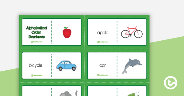 Go to Alphabetical Order Dominoes teaching resource