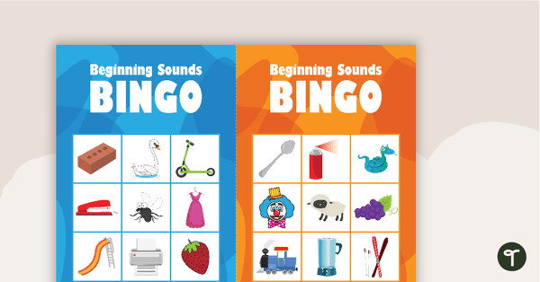 Go to Initial Blends Bingo teaching resource