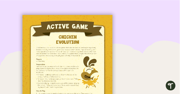 Go to Chicken Evolution Active Game teaching resource