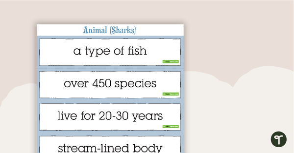 Go to Fact File Sorting Activity teaching resource