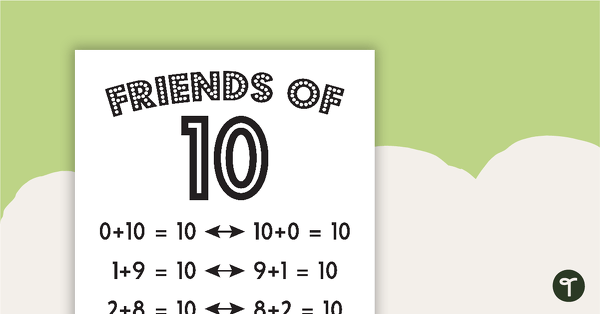 Go to Friends of... 1 to 10 - Black and White Version teaching resource