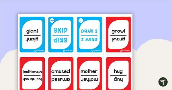 Go to Parts of Speech Card Game – Upper Years Classroom Game – Set 3 teaching resource