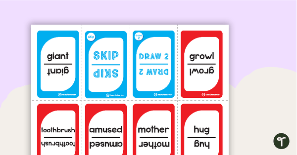 Go to Parts of Speech Card Game – Upper Grades Classroom Game - Set 3 teaching resource