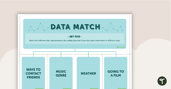 Go to Data Match-Up Cards (Set 5) teaching resource