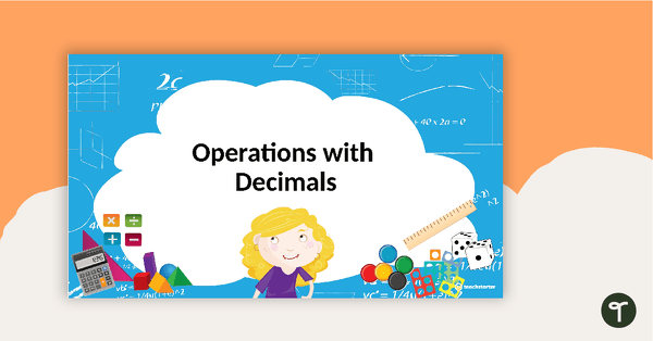 Go to Operations with Decimals Teaching Slides teaching resource