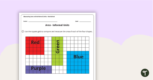 Go to Measuring Area Using Arrays teaching resource