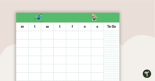 Go to Rugby Theme - Monthly Overview teaching resource