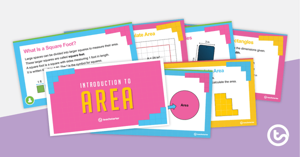 Go to Introduction to Area Instructional Slide Deck teaching resource