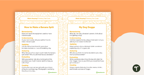 Go to Year 1 Magazine - "What's Buzzing?" (Issue 1) Task Cards teaching resource