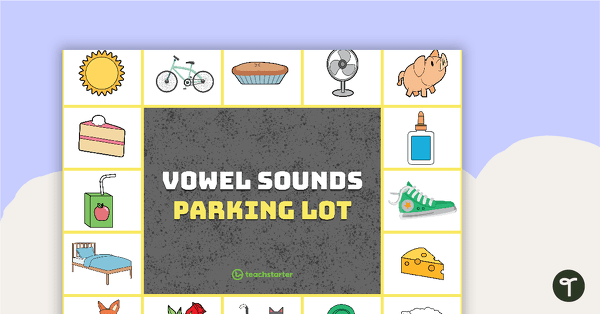 Go to Vowel Sounds Parking Lot Game teaching resource