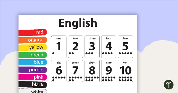 Go to Colours and Numbers in Languages Other Than English teaching resource