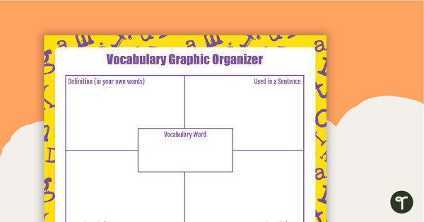 Go to Frayer Model for Building Vocabulary Activity teaching resource