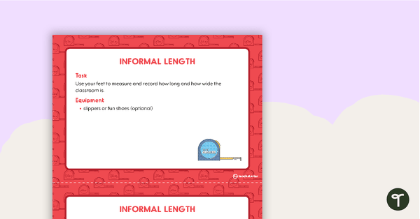 Go to Informal Measurement - Task Cards teaching resource