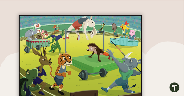 Go to The Animal Games Inference Scenario Poster teaching resource