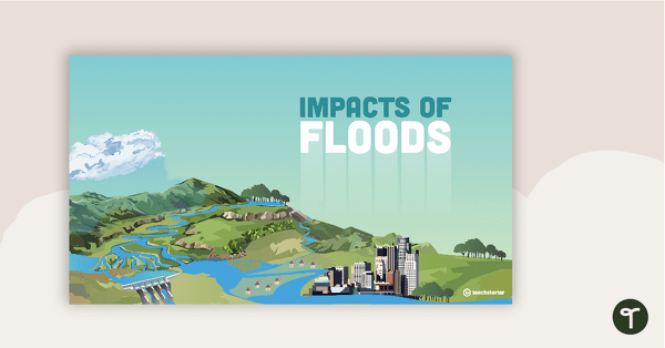 Go to Impacts of Floods PowerPoint teaching resource