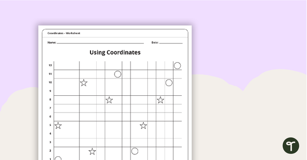 Go to Coordinates Worksheet Pack teaching resource