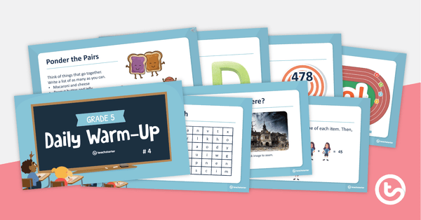 Go to Grade 5 Daily Warm-Up – PowerPoint 4 teaching resource