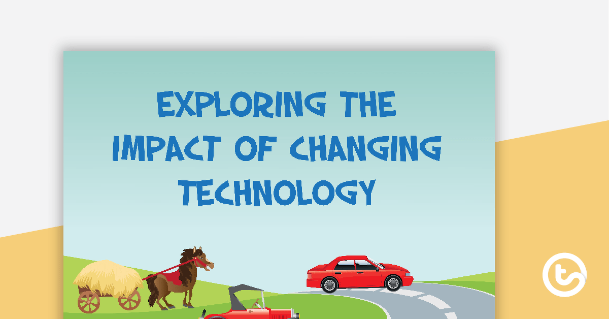 Impact of Changing Technology - History Word Wall Vocabulary teaching-resource