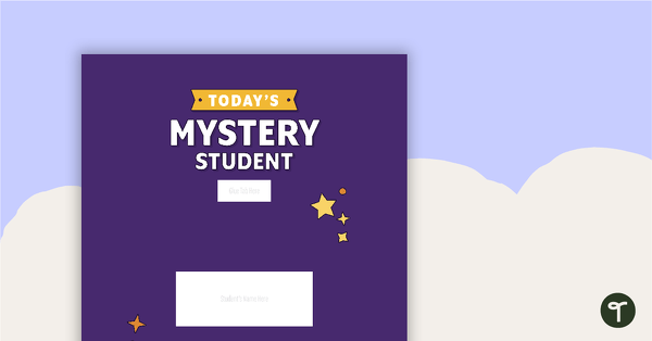 Go to Daily Mystery Student Classroom Display teaching resource