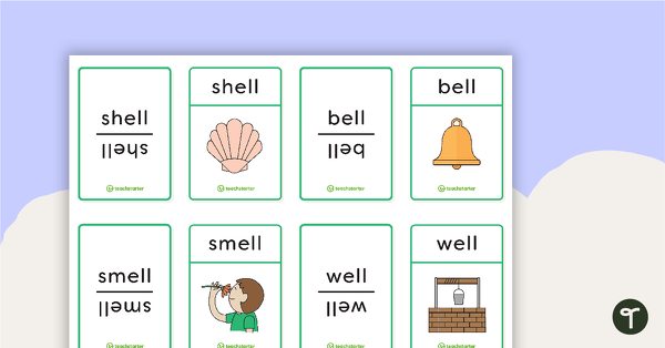 Go to Rhyming Words Snap Cards teaching resource