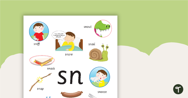 Go to Sn Blend Poster teaching resource