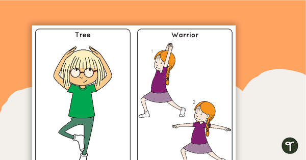 Go to Yoga Poses for Kids - Task Cards teaching resource