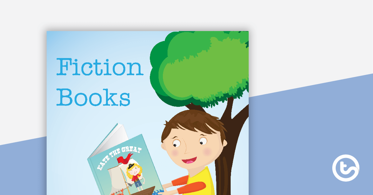 Fiction vs Non-Fiction Posters teaching-resource