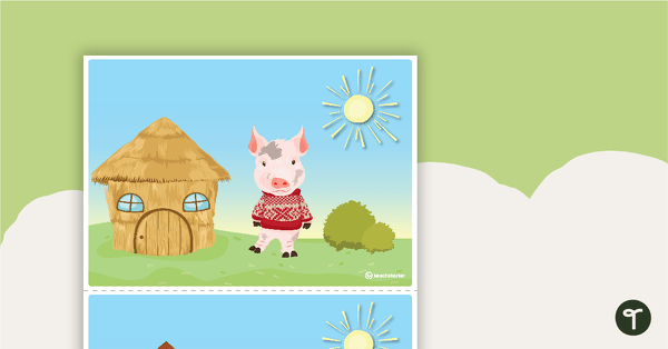 Go to Three Little Pigs Sequencing Activity Cards teaching resource