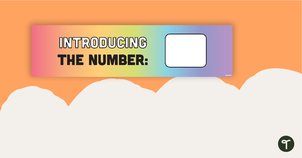 Go to Interactive Bulletin Board Set — Numbers 1 - 10 teaching resource