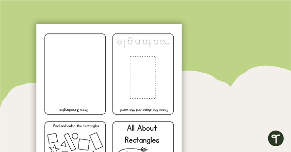 Go to All About Rectangles Mini Booklet teaching resource