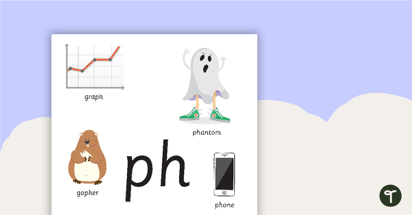 Go to Ph Digraph Poster teaching resource