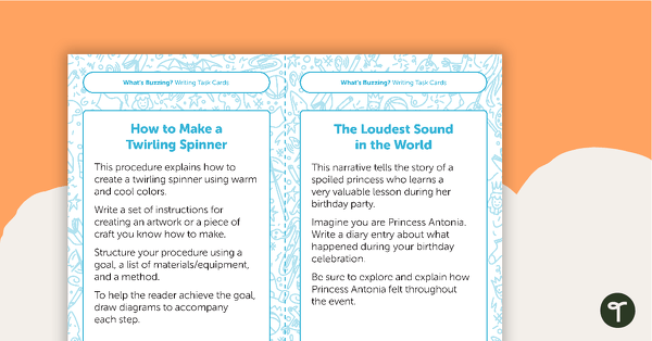 Go to Grade 5 Magazine - "What's Buzzing?" (Issue 1) Task Cards teaching resource