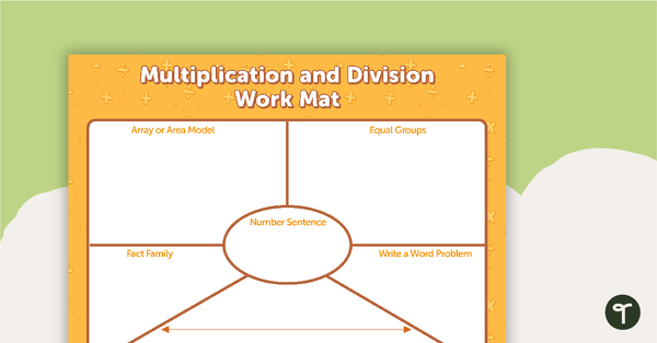 Go to Multiplication and Division Work Mat teaching resource