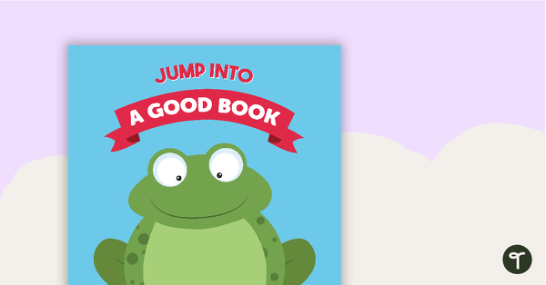 Go to Frog Themed - Book Report Template and Poster teaching resource