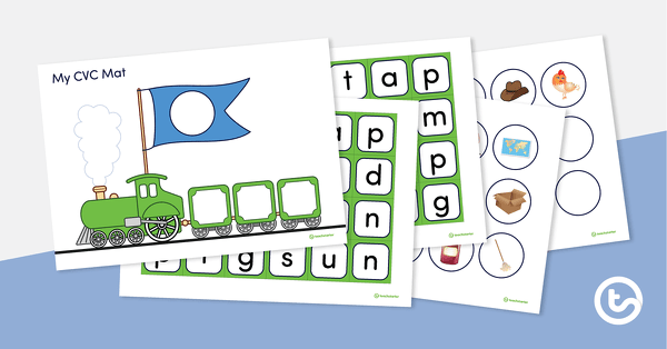 Go to CVC Word Building Activity teaching resource